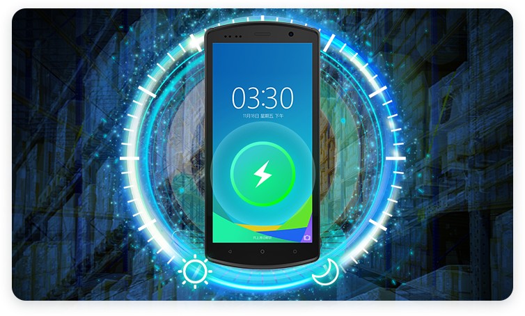 Android PDAs for warehouse